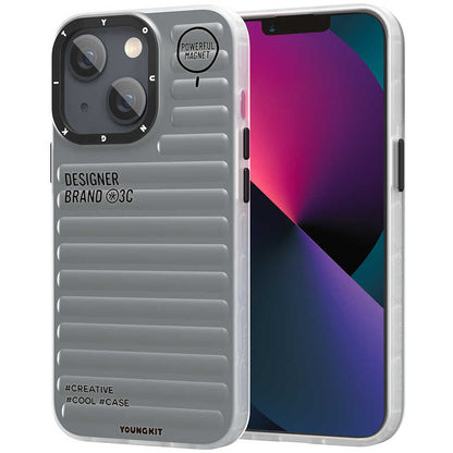 Apple iPhone 13 Kılıf YoungKit Plain Coloured Serisi Kapak - Görsel 2