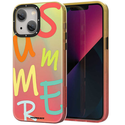 Apple iPhone 13 Kılıf YoungKit Summer Serisi Kapak - Görsel 2
