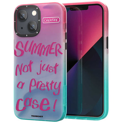 Apple iPhone 13 Kılıf YoungKit Summer Serisi Kapak - Görsel 4