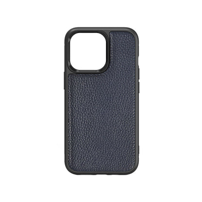 Apple iPhone 13 Mini Kılıf Wiwu Genuine Leather Plastic Calfskin Orjinal Deri Kapak - Görsel 5