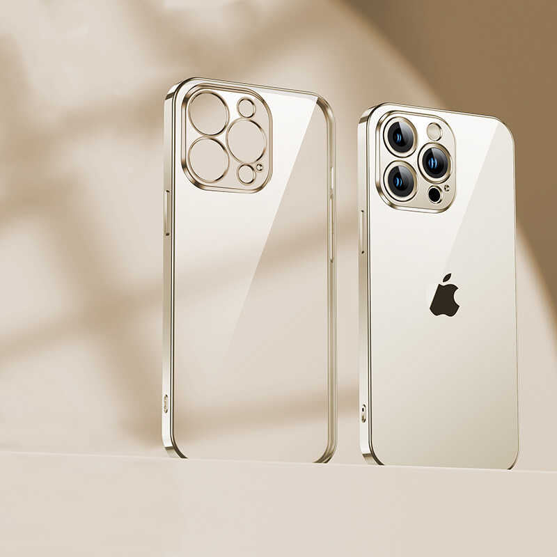 Apple iPhone 13 Pro Benks Matte Electroplated TPU Kapak - Görsel 5
