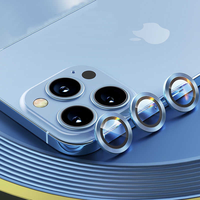 Apple iPhone 13 Pro Benks New KR Kamera Lens Koruyucu - Görsel 2