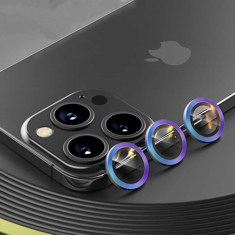 Apple iPhone 13 Pro Benks New KR Kamera Lens Koruyucu - Görsel 5