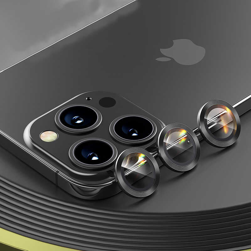 Apple iPhone 13 Pro Benks New KR Kamera Lens Koruyucu - Görsel 7