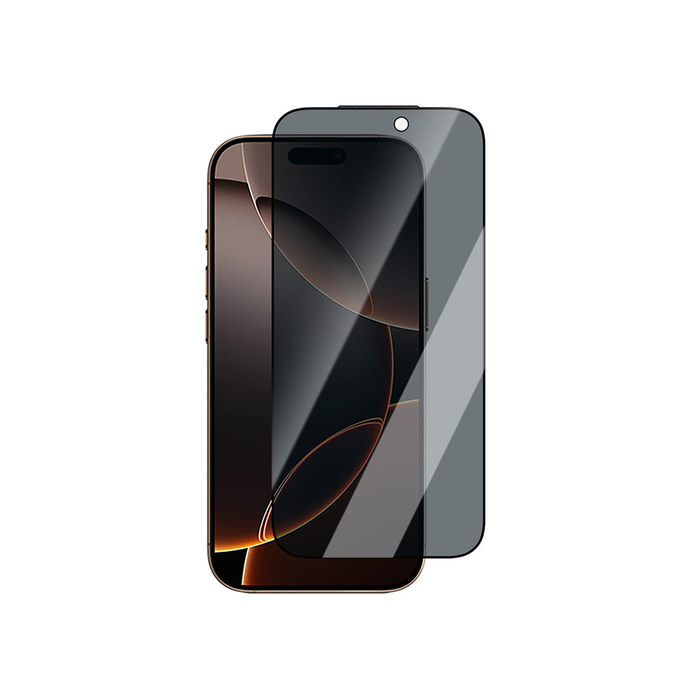 Apple iPhone 13 Pro CaseWorld Applicator Serisi 2.5D Eyesafe Mavi Işık Teknolojili 0.33mm Privacy Temperli Cam Ekran Koruyucu + Uygulama Aparatı