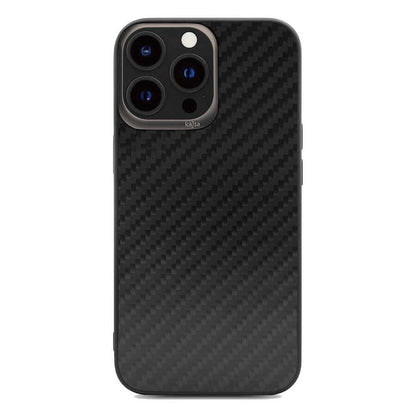 Apple iPhone 13 Pro Kılıf Kajsa Carbon Fiber Collection Arka Kapak - Görsel 3