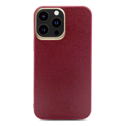 Apple iPhone 13 Pro Kılıf Kajsa Luxe Collection Hakiki Deri Kapak - Görsel 5