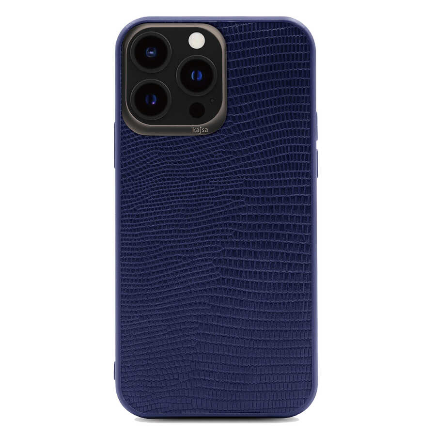 Apple iPhone 13 Pro Kılıf Kajsa Preppie Collection Pu Deri Kapak - Görsel 2