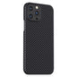 Apple iPhone 13 Pro Kılıf M-safe Özellikli Karbon Fiber Benks Essential Kevlar Kapak