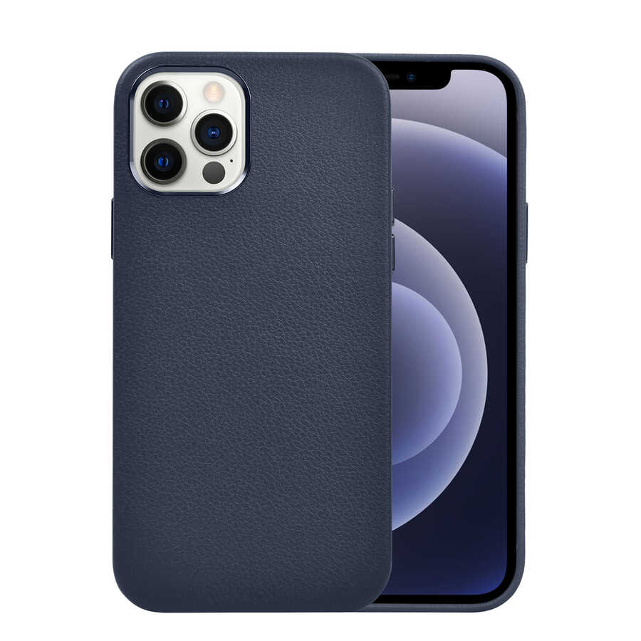 Apple iPhone 13 Pro Kılıf Wiwu Calfskin Kapak - Görsel 3