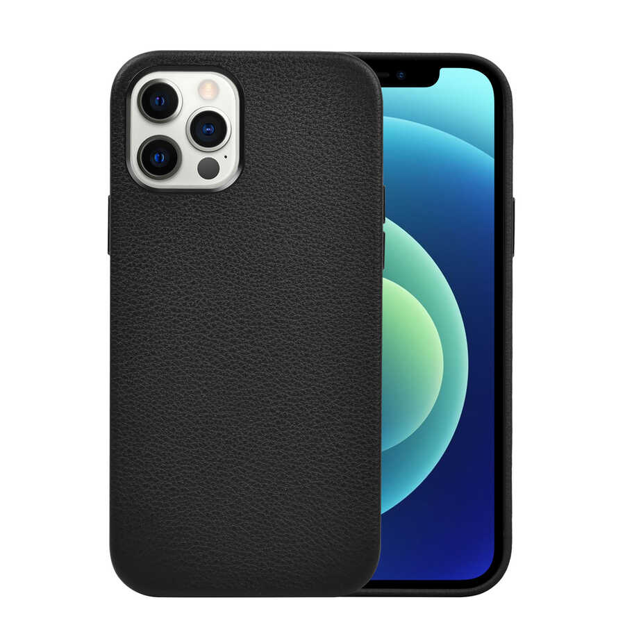 Apple iPhone 13 Pro Kılıf Wiwu Calfskin Kapak - Görsel 2