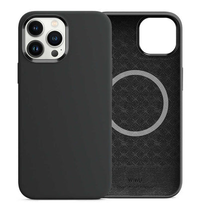 Apple iPhone 13 Pro Kılıf Wiwu M-safe Magnetic Silikon Kapak - Görsel 2