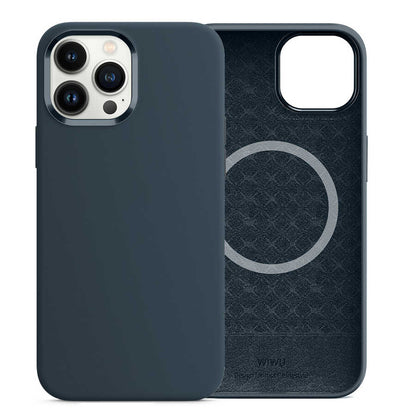 Apple iPhone 13 Pro Kılıf Wiwu M-safe Magnetic Silikon Kapak - Görsel 7