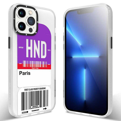 Apple iPhone 13 Pro Kılıf YoungKit Any Time Trip Serisi Kapak - Görsel 2