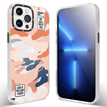 Apple iPhone 13 Pro Kılıf YoungKit Kamuflaj Serisi Kapak - Görsel 2