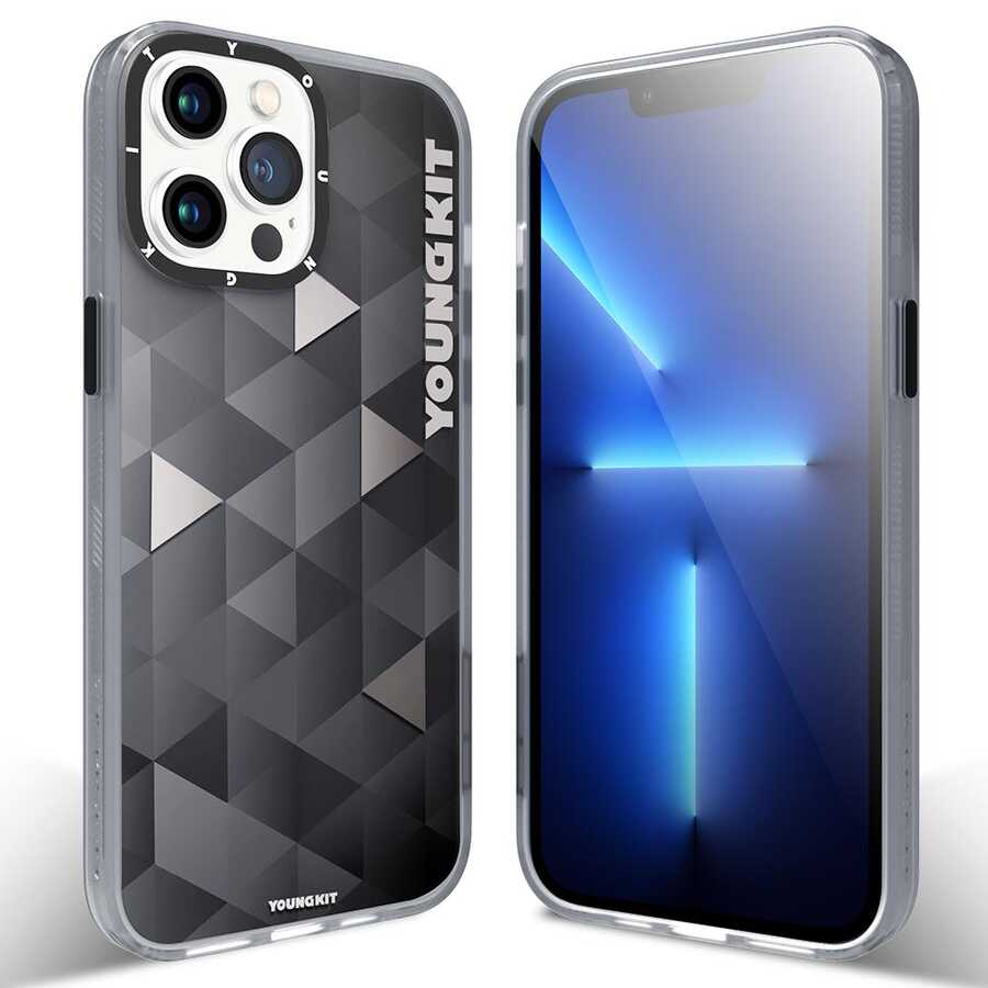 Apple iPhone 13 Pro Kılıf YoungKit Klasik Serisi Kapak - Görsel 2