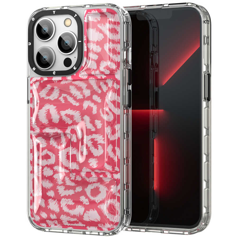Apple iPhone 13 Pro Kılıf YoungKit Leopard Article Serisi Kapak - Görsel 5