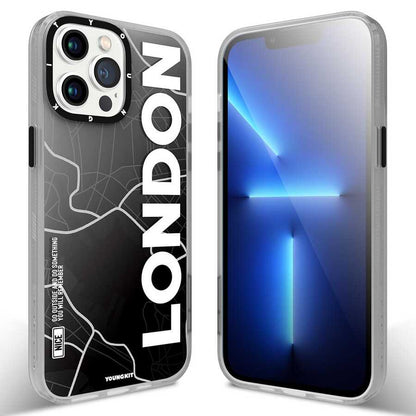 Apple iPhone 13 Pro Kılıf YoungKit World Trip Serisi Kapak - Görsel 5