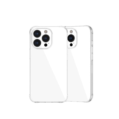 Apple iPhone 13 Pro Max Kılıf Airbagli Şeffaf Darbe Emici Silikon Tasarımlı Recci Clarity Serisi Kapak - Görsel 2