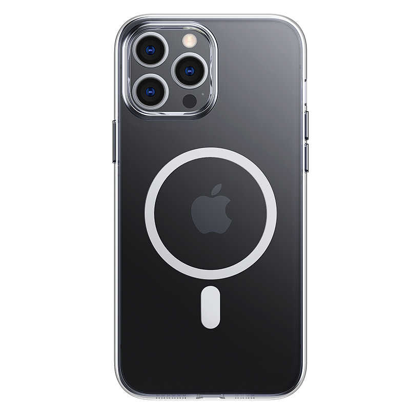 Apple iPhone 13 Pro Max Kılıf Benks Crystal Series With Magnetic Clear Kapak - Görsel 2
