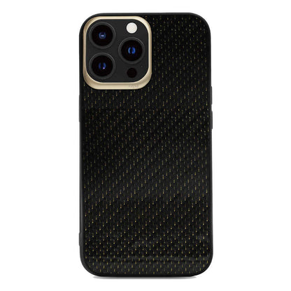 Apple iPhone 13 Pro Max Kılıf Kajsa Carbon Fiber Collection Arka Kapak - Görsel 2