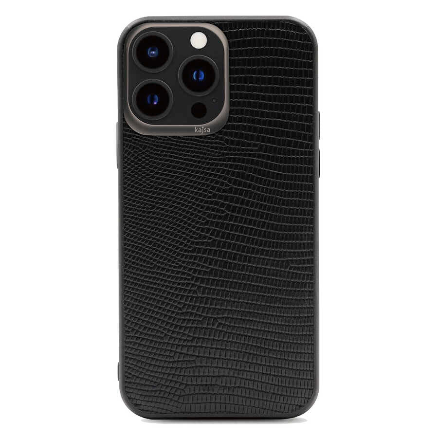 Apple iPhone 13 Pro Max Kılıf Kajsa Preppie Collection Pu Deri Kapak - Görsel 5