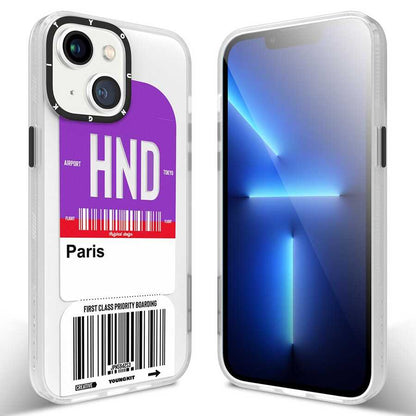 Apple iPhone 13 Kılıf YoungKit Any Time Trip Serisi Kapak - Görsel 3
