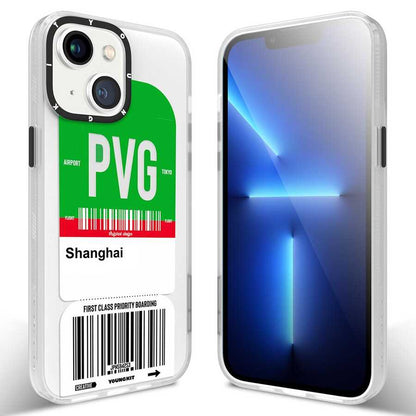 Apple iPhone 13 Kılıf YoungKit Any Time Trip Serisi Kapak - Görsel 4