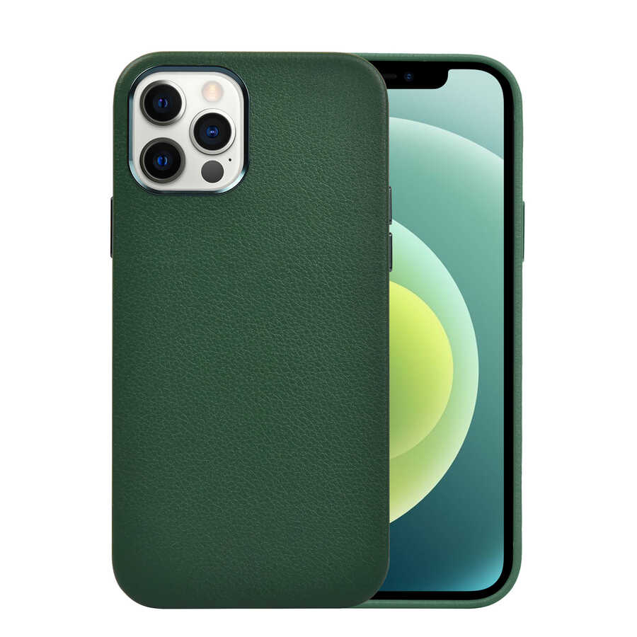 Apple iPhone 13 Pro Max Kılıf Wiwu Calfskin Kapak - Görsel 4