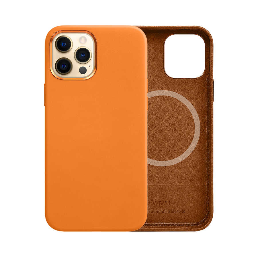 Apple iPhone 13 Pro Max Kılıf Wiwu M-safe Magnetic Kapak - Görsel 4