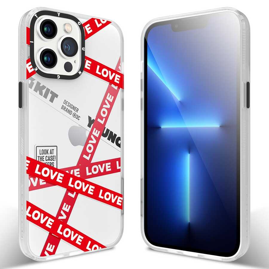 Apple iPhone 13 Pro Max Kılıf YoungKit Holiday Serisi Kapak - Görsel 4