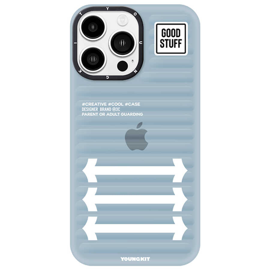Apple iPhone 13 Pro Max Kılıf YoungKit Luggage FireFly Serisi Kapak - Görsel 3