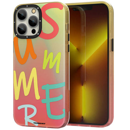 Apple iPhone 13 Pro Max Kılıf YoungKit Summer Serisi Kapak - Görsel 2