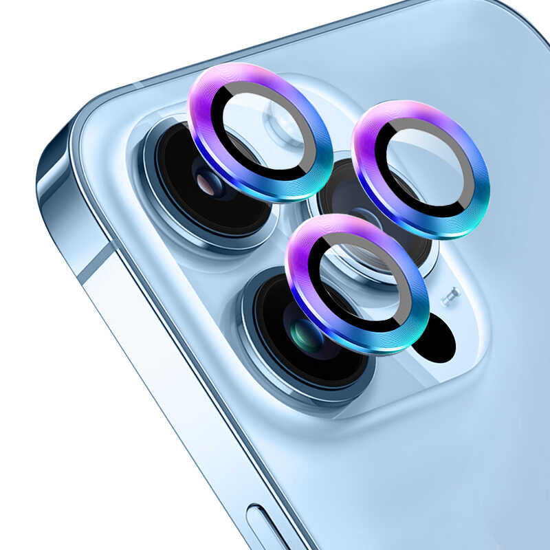 Apple iPhone 13 Pro Wiwu Lens Guard - Görsel 4