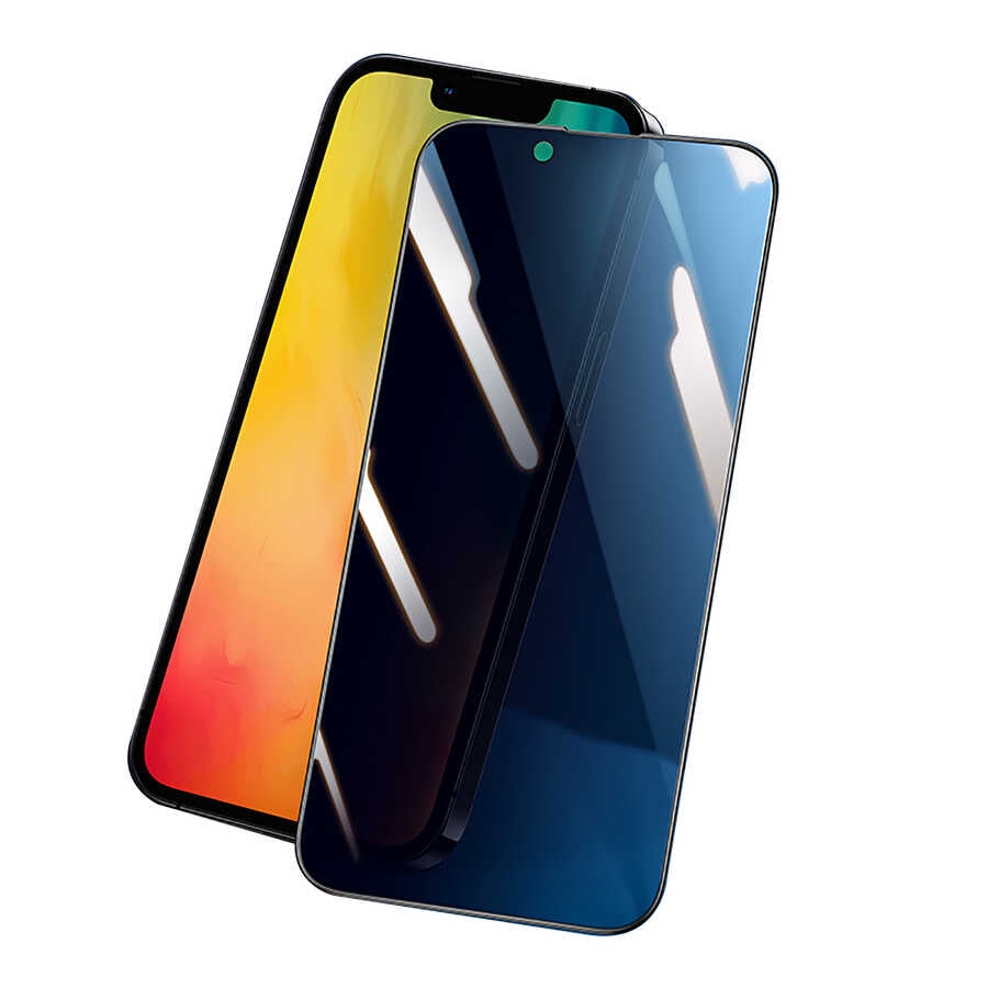 Apple iPhone 14 Benks 0.3mm V Pro Privacy Hayalet Ekran Koruyucu - Görsel 2