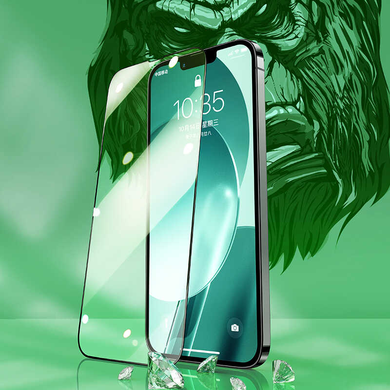 Apple iPhone 14 Benks Little KingKong Anti-Blue Light Cam Ekran Koruyucu - Görsel 9