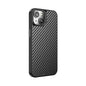Apple iPhone 14 Kılıf Aramid Karbon Fiber M-safe Özellikli Wlons Radison Kapak