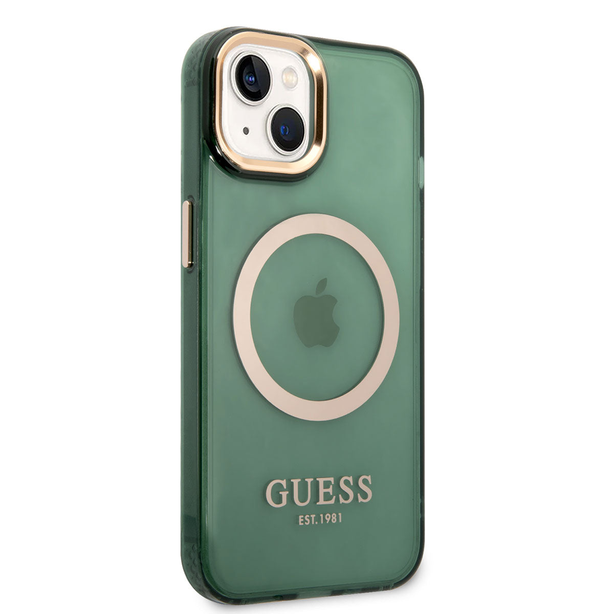 Apple iPhone 14 Kılıf GUESS M-safe Şarj Özellikli Airbagli Dizayn Kapak - Görsel 3