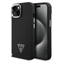 Apple iPhone 14 Kılıf Guess Orjinal Lisanslı M-safe Şarj Özellikli Grained Triangle Kapak