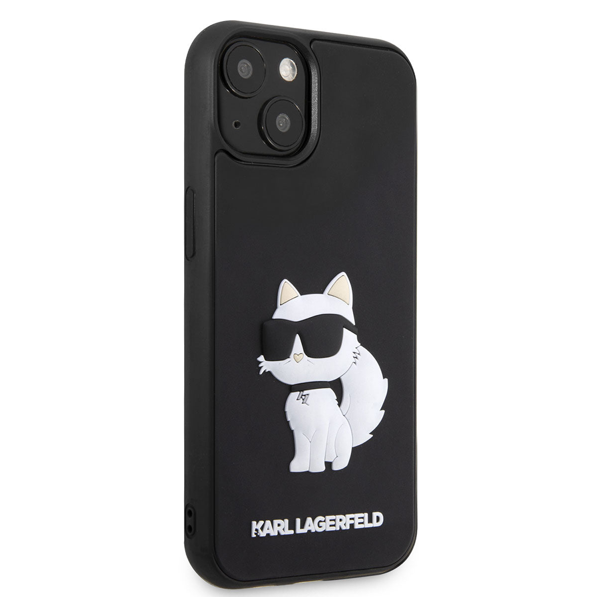 Apple iPhone 14 Kılıf Karl Lagerfeld 3D Rubber Choupette Dizayn Kapak - Görsel 2