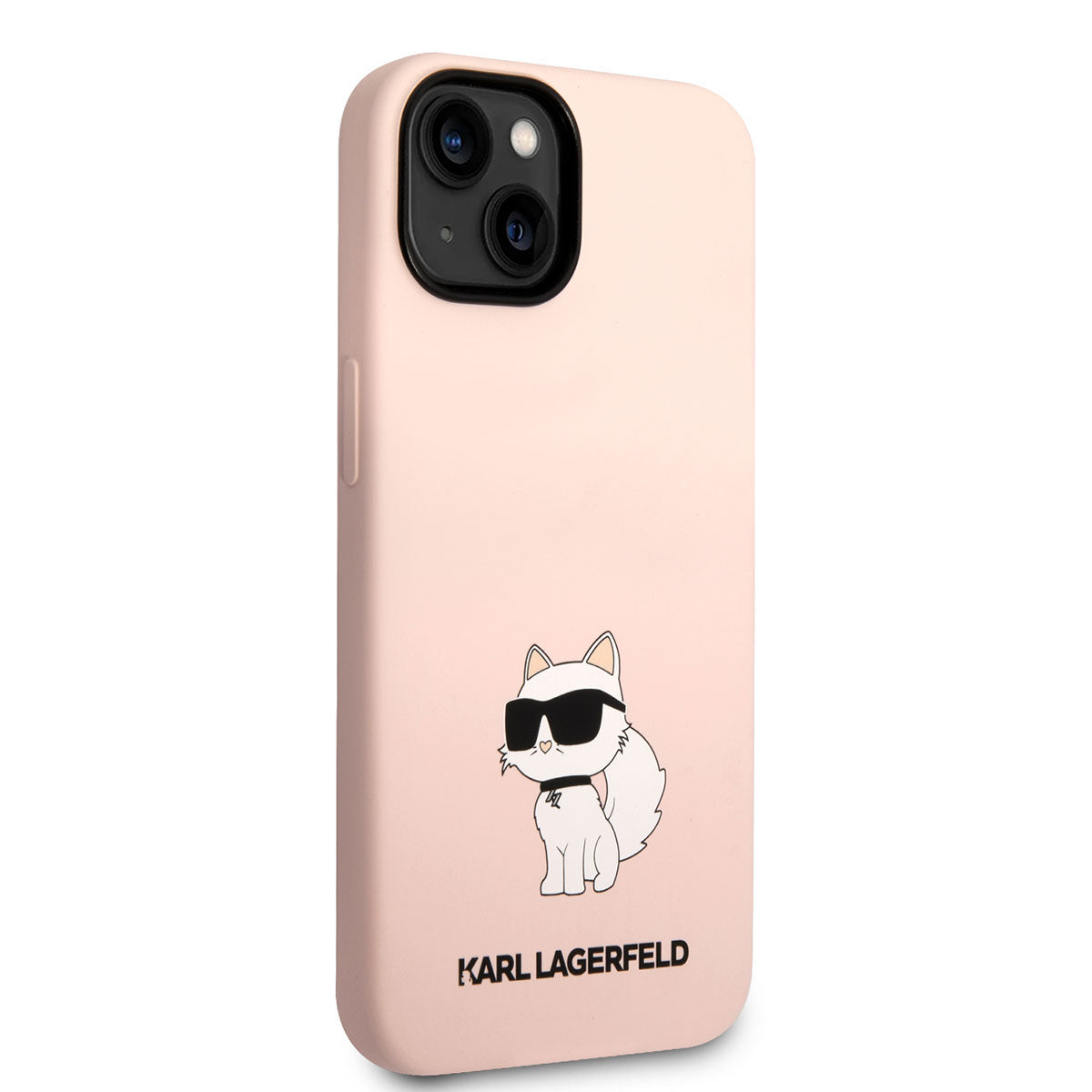 Apple iPhone 14 Kılıf Karl Lagerfeld Silikon Choupette Dizayn Kapak - Görsel 2
