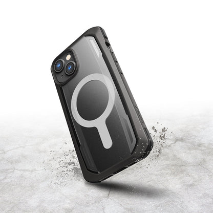 Apple iPhone 14 Kılıf M-safe Şarj Özellikli Raptic Secure Serisi Çift Kat TPU Kenarlı Şeffaf Arka Yüzeyli Kapak - Görsel 2