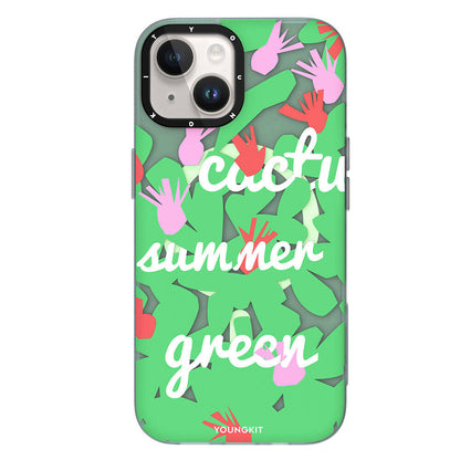 Apple iPhone 14 Kılıf M-safe Şarj Özellikli Yaz Meyvesi Desenli Youngkit Fruity Flavour Serisi Kapak - Görsel 2