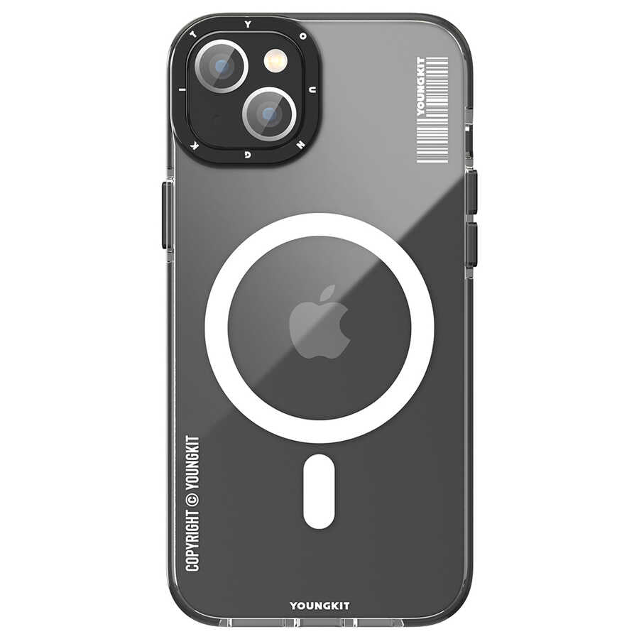 Apple iPhone 14 Kılıf M-safe Şarj Özellikli YoungKit Exquisite Serisi Kapak - Görsel 4