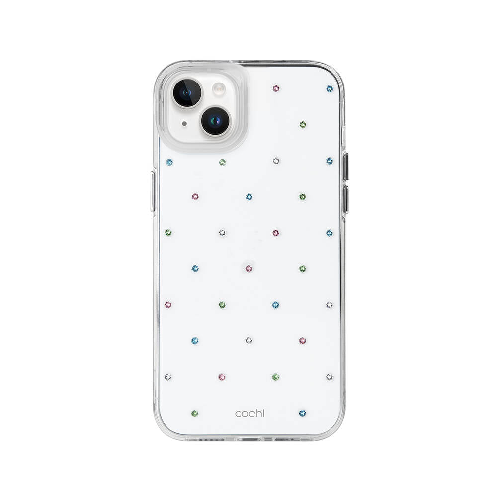 Apple iPhone 14 Kılıf Tektaş Desenli Coehl Solitaire Kapak - Görsel 2