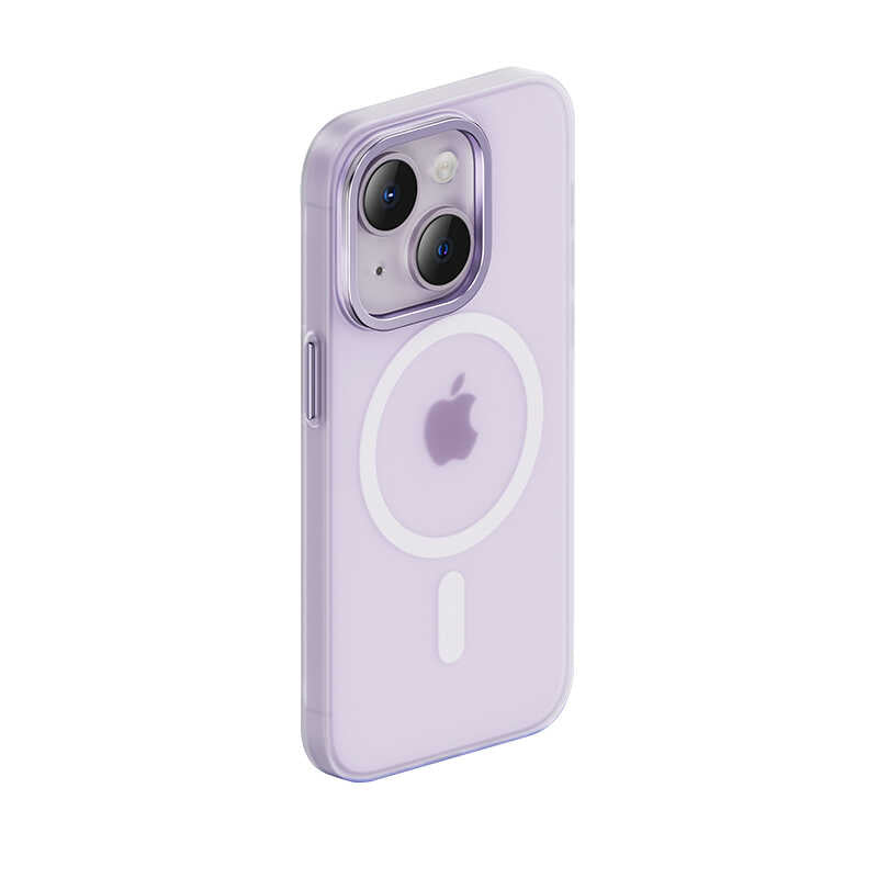 Apple iPhone 14 Kılıf Wireless Şarj Destekli Benks Yeni Seri Magnetik Haze Kapak - Görsel 4