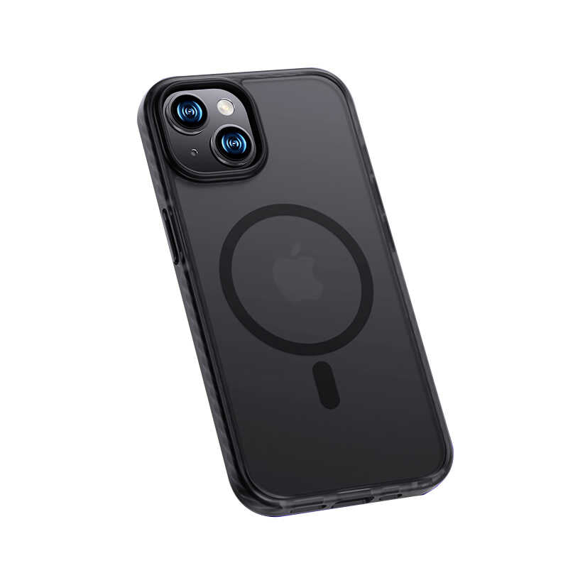 Apple iPhone 14 Plus Kılıf Kenarları Silikon Airbagli Mat Arka Yüzey Benks Icesand Kapak - Görsel 2