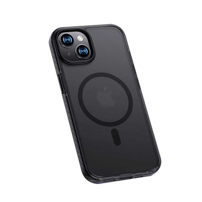 Apple iPhone 14 Plus Kılıf Kenarları Silikon Airbagli Mat Arka Yüzey Benks Icesand Kapak - Görsel 2