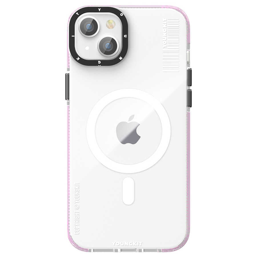 Apple iPhone 14 Plus Kılıf M-safe Şarj Özellikli YoungKit Exquisite Serisi Kapak - Görsel 5