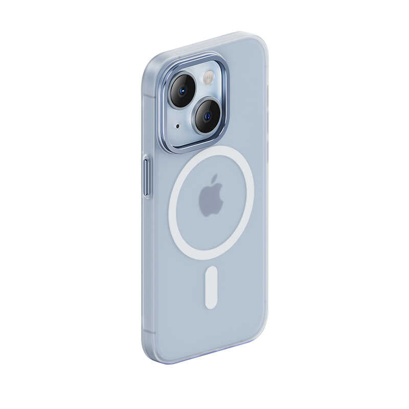 Apple iPhone 14 Plus Kılıf Wireless Şarj Destekli Benks Yeni Seri Magnetik Haze Kapak - Görsel 2